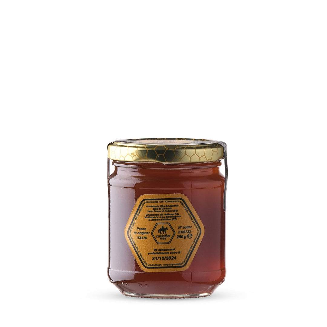 BEE PRODUCTS MIELE DI EUCALIPTO Honey 250GR Dressed Front (jpg Rgb)	